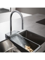 Hansgrohe Aquno Select M81 króm konyhai csaptelep 170, sBox-al, kihúzható kifolyóval 73831000
