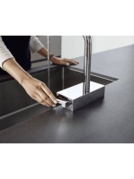 Hansgrohe Aquno Select M81 konyhai csaptelep 250, kihúzható kifolyóval, 2jet, króm 73836000