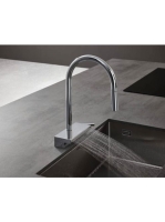Hansgrohe Aquno Select M81 konyhai csaptelep 250, kihúzható kifolyóval, 2jet, rozsdamentes acél hatású 73836800