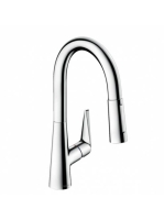 Hansgrohe Talis M51 króm konyhai csaptelep 160, kihúzható zuhanyfejjel 73850000