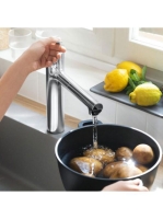 Hansgrohe Zesis M33 konyhai csaptelep 2 jet kihúzható kifolyóval, króm 74801000