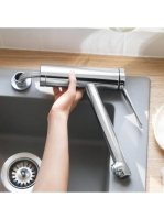 Hansgrohe Zesis M33 konyhai csaptelep 140 abalak elé szerelhető, króm 74805000