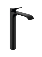 Hansgrohe Vivenis egykaros mosdócsaptelep 250, automata lefolyógarnitúrával, matt fekete 75040670