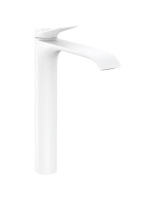 Hansgrohe Vivenis egykaros mosdócsaptelep 250, automata lefolyógarnitúrával, matt fehér 75040700