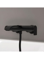 Hansgrohe Vivenis egykaros kádcsaptelep falsíkon kívüli szereléshez, matt fekete 75420670