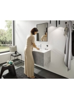 Hansgrohe Finoris egykaros mosdócsaptelep 100, push-open lefolyógarnitúrával króm 76010000