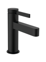 Hansgrohe Finoris egykaros mosdócsaptelep 100, push-open lefolyógarnitúrával matt fekete 76010670