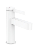 Hansgrohe Finoris egykaros mosdócsaptelep 100, push-open lefolyógarnitúrával matt fehér 76010700