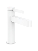 Hansgrohe Finoris egykaros mosdócsaptelep 110, push-open lefolyógarnitúrával matt fehér 76023700