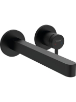 Hansgrohe Finoris egykaros falsík alatti mosdócsaptelep, 22,5 cm-es kifolyóval matt fekete 76050670