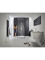Hansgrohe Finoris mosdócsaptelep 230, kihúzható kifolyóval, lefolyógarnitúrával króm 76063000