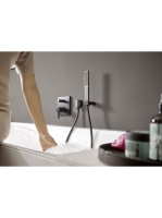 Hansgrohe Finoris egykaros kádcsaptelep falsík alatti szereléshez matt fekete 76415670