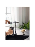 Hansgrohe Aqittura M91 Vízszűrős konyhai csaptelep 240 indulókészlettel, króm 76802000