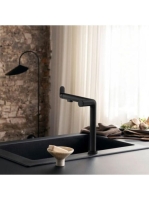 Hansgrohe Aqittura M91 Vízszűrős konyhai csaptelep 240 indulókészlettel, matt fekete 76802670