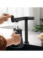 Hansgrohe Aqittura M91 Vízszűrős konyhai csaptelep 240 indulókészlettel, matt fekete 76802670