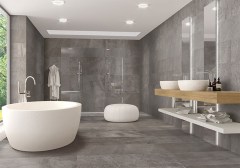 Ibero Sunstone Modern fürdőszoba 