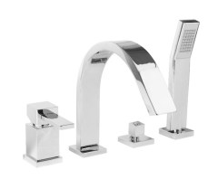 Bugnatese Inside 9255 - peremre szerelhető 4 üléses kádcsaptelep