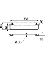 Jika Tigo törölköző tartó mosdóhoz H3812140040001