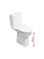 Jika Deep by Jika magasított monoblokkos álló WC csésze 8236160000001