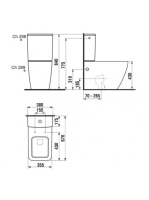 Jika Pure kombi WC csésze 8244260000001