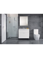 Jika Cubito Pure kombi WC csésze, vario kifolyású, oldalsó bekötésű tartályhoz, Perla felülettel H8244261000001