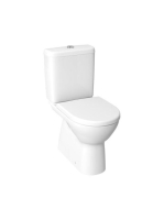 Jika Lyra Plus Kombi WC, öblítőperem nélkül, alsó kifolyással, oldalsó bekötésű tartállyal H8273870002801