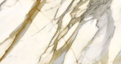 Kerlite Slimtech Synestesia Golden Borg falicsempe és padlólap 120x278 cm