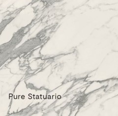 Kerlite Slimtech Synestesia Pure Statuario falicsempe és padlólap 120x120 cm