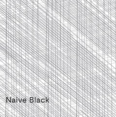 Kerlite Slimtech Naive Black falicsempe és padlólap 100x100 cm