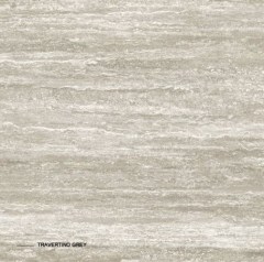Kerlite Linea Prestige Travertino Grey falicsempe és padlólap 100x100 cm