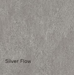 Kerlite Slimtech Waterfall Silver Flow falicsempe és padlólap 100x100 cm