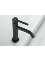 Kludi Nova Fonte Pura 75 egykaros mosdócsaptelep leeresztőszelep nélkül, matt fekete 200283915