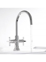 Kludi Nova Fonte Classic álló ECO mosdócsaptelep lefolyógarnitúrával króm 201180520