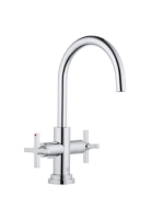 Kludi Nova Fonte Classic álló ECO mosdócsaptelep lefolyógarnitúrával króm 201180520