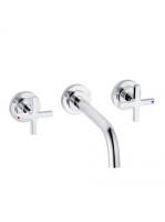 Kludi Nova Fonte Classic falra szerelhető mosdócsaptelep 180 mm kinyúlással króm 201440520