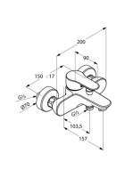 Kludi Objekta kád és zuhanycsaptelep 326530575