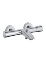 Kludi Zenta króm termosztátos kádtöltő-és zuhany csaptelep 351010538