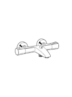 Kludi Zenta króm termosztátos kádtöltő-és zuhany csaptelep 351010538