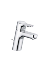 Kludi Pure&Easy 70 mosdócsap lefolyógarnitúrával, nyíltrendszerű vízmelegítőkhöz, króm 372760565