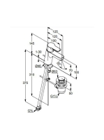 Kludi Pure&Easy 70 hidegindítású ECO mosdócsap leeresztővel, króm 372890565
