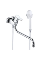 Kludi Pure&Easy kádtöltő- és zuhanycsap zuhanyszettel 375920565