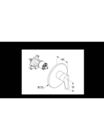 Kludi Pure&Easy falsík alatti zuhanycsap 376550565