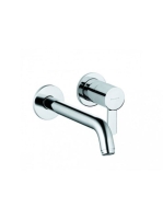 Kludi Zenta kétlyukas fali mosdócsap 230 mm, króm 382450575