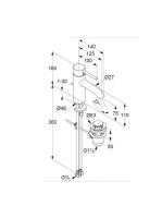 KLUDI Bozz 75 mosdócsap ECO leeresztővel króm 382630576