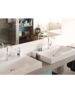 Kludi Pure&Style oldalkaros mosdócsaptelep leeresztőszelep nélkül, króm 400240575