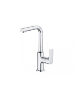 Kludi Pure&Style oldalkaros mosdócsaptelep leeresztőszelep nélkül, króm 400240575