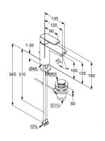 Kludi Pure&Style 100 egykaros mosdócsaptelep leeresztőszeleppel, matt fekete 402903975