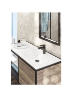 Kludi Pure&Style 75 egykaros mosdócsaptelep leeresztőszeleppel, matt fekete 403823975