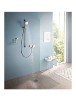 Kludi Pure&Style egykaros zuhanycsaptelep falsíkon kívüli szereléshez, króm 408410575