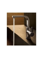 Kludi Zenta egykaros mosdócsap elfordítható kifolyó, lefolyógarnitúrával 420250575